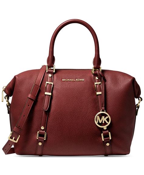 michael kors bedford satchel mandarine medium|Bedford Legacy Medium Pebbled Leather Convertible Satchel.